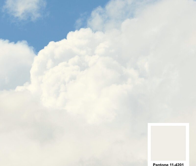 Kolor Roku 2026: Pantone 11-4201 Cloud Dancer